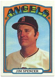 1972 Topps Baseball Cards      419     Jim Spencer